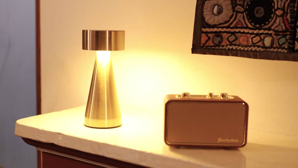 Mood lighting and music, setting the tone for a serene retreat