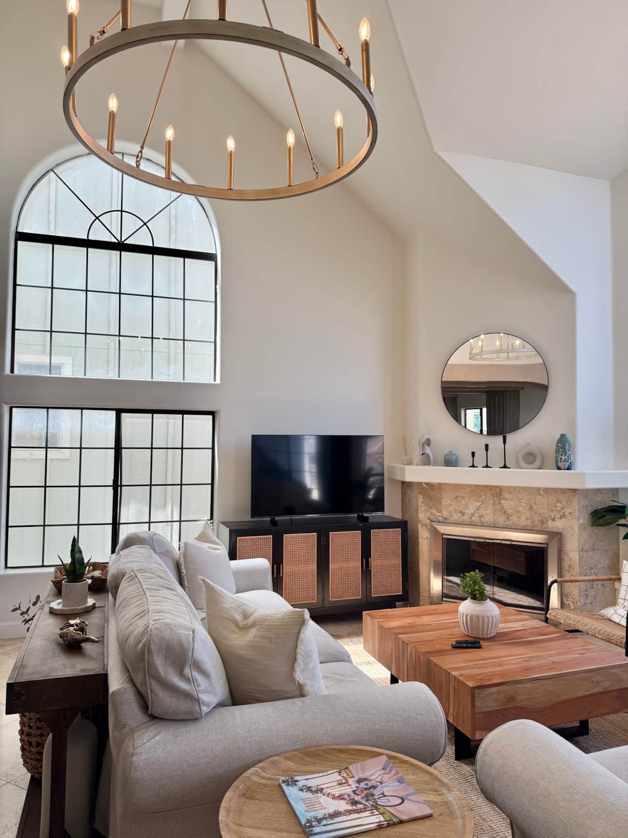 Sun drenched living room