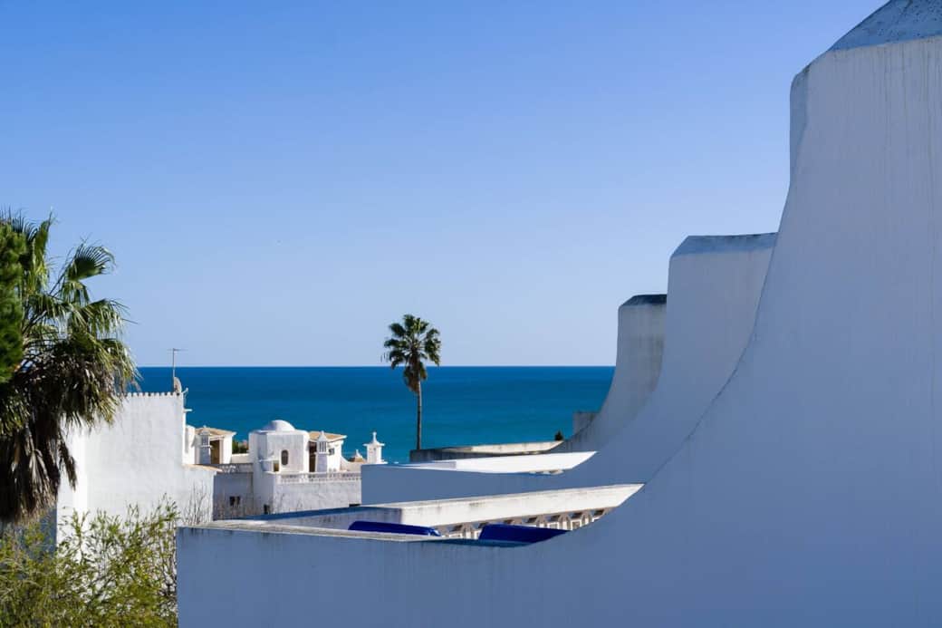 Beach view from the private terrace Beach view from the private terrace