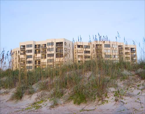 ~Looking back from the beach~
