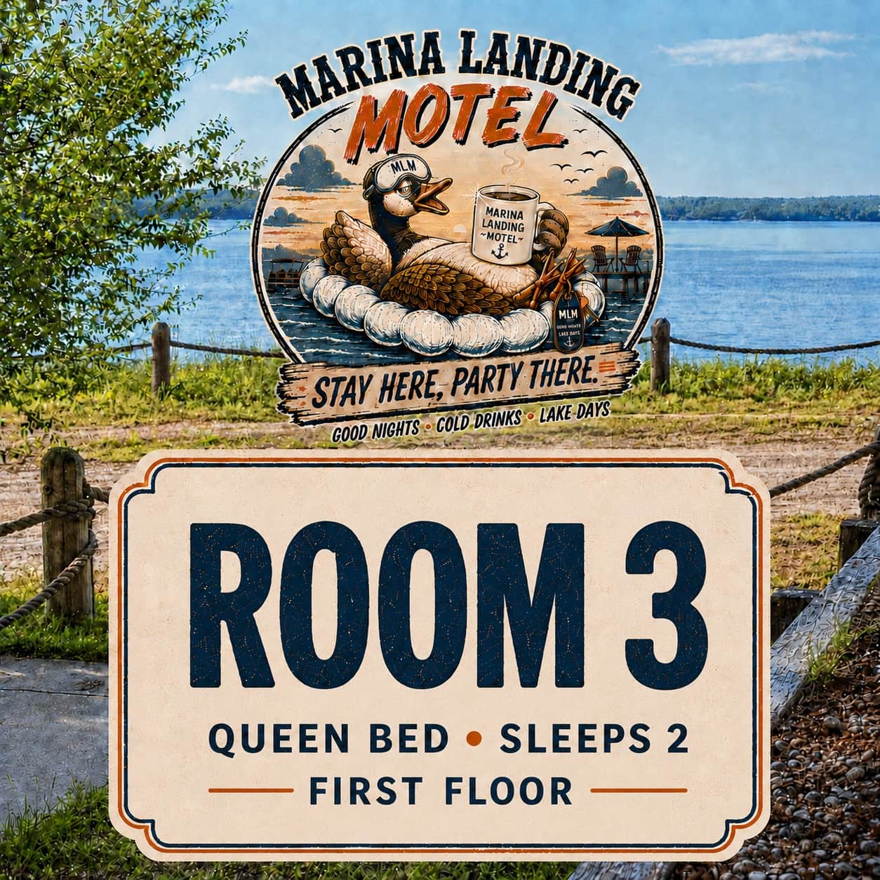 Marina Landing Room 3