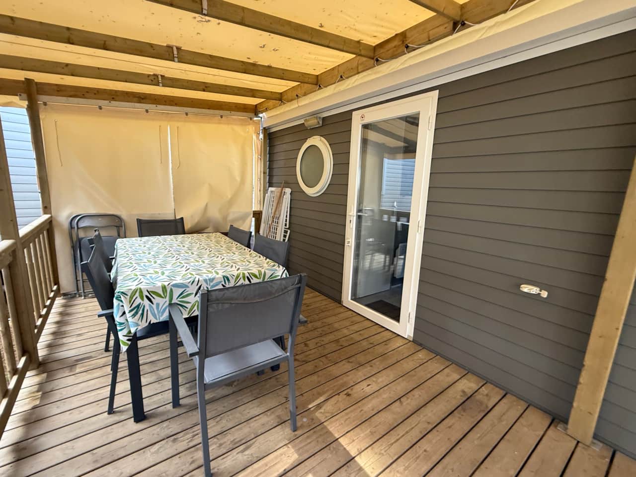Terrasse couverte