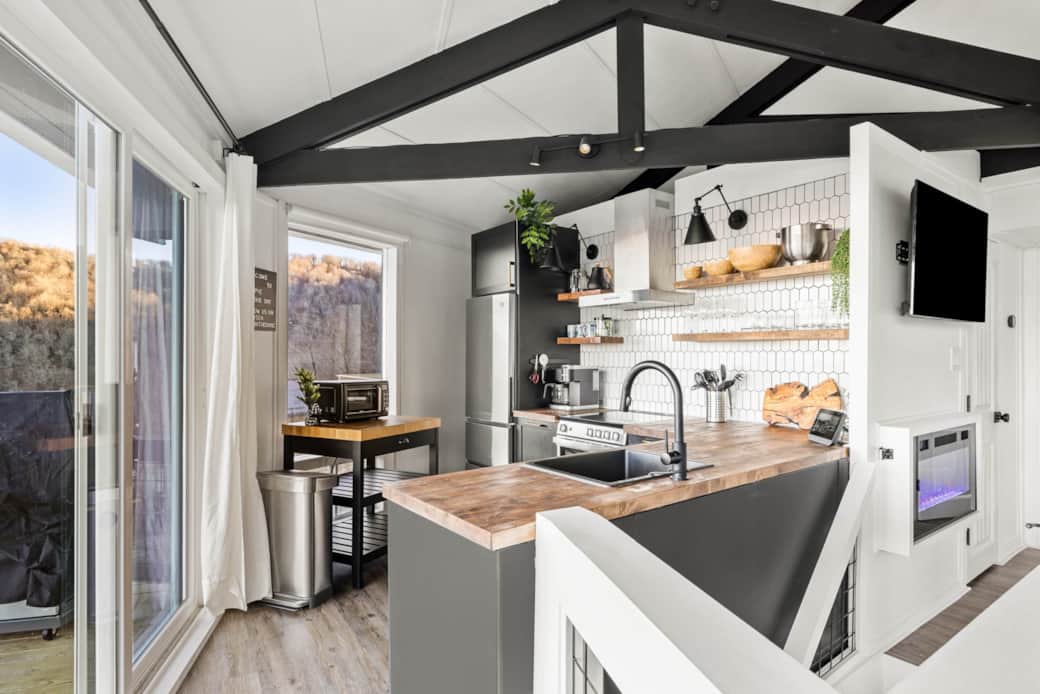 well equipped kitchen