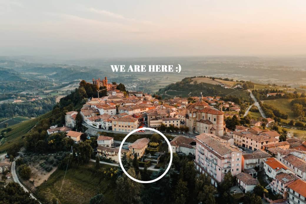 Vue aérienne montrant la magnifique position de notre mqison Vue aérienne montrant la magnifique position de notre mqison