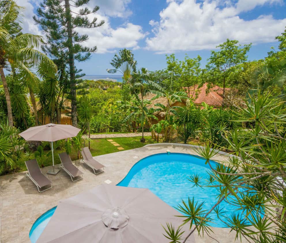 Maison d'hôtes a Deshaies Guadeloupe Carré Royal