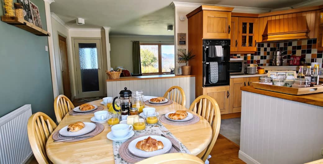 Kitchen and Dining Area