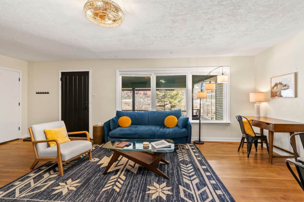 Living room and office desk Living room and office desk