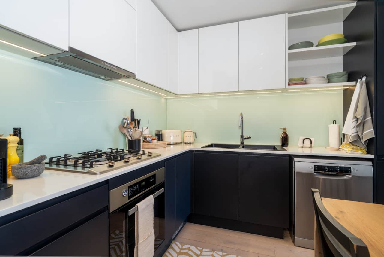 Kitchen  equipped with all appliances and coffee  & tea station