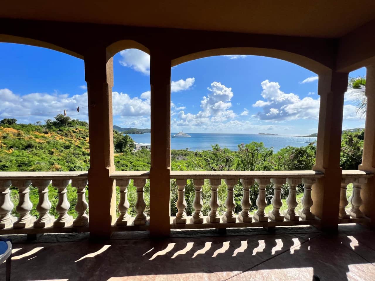 Views off the balcony
