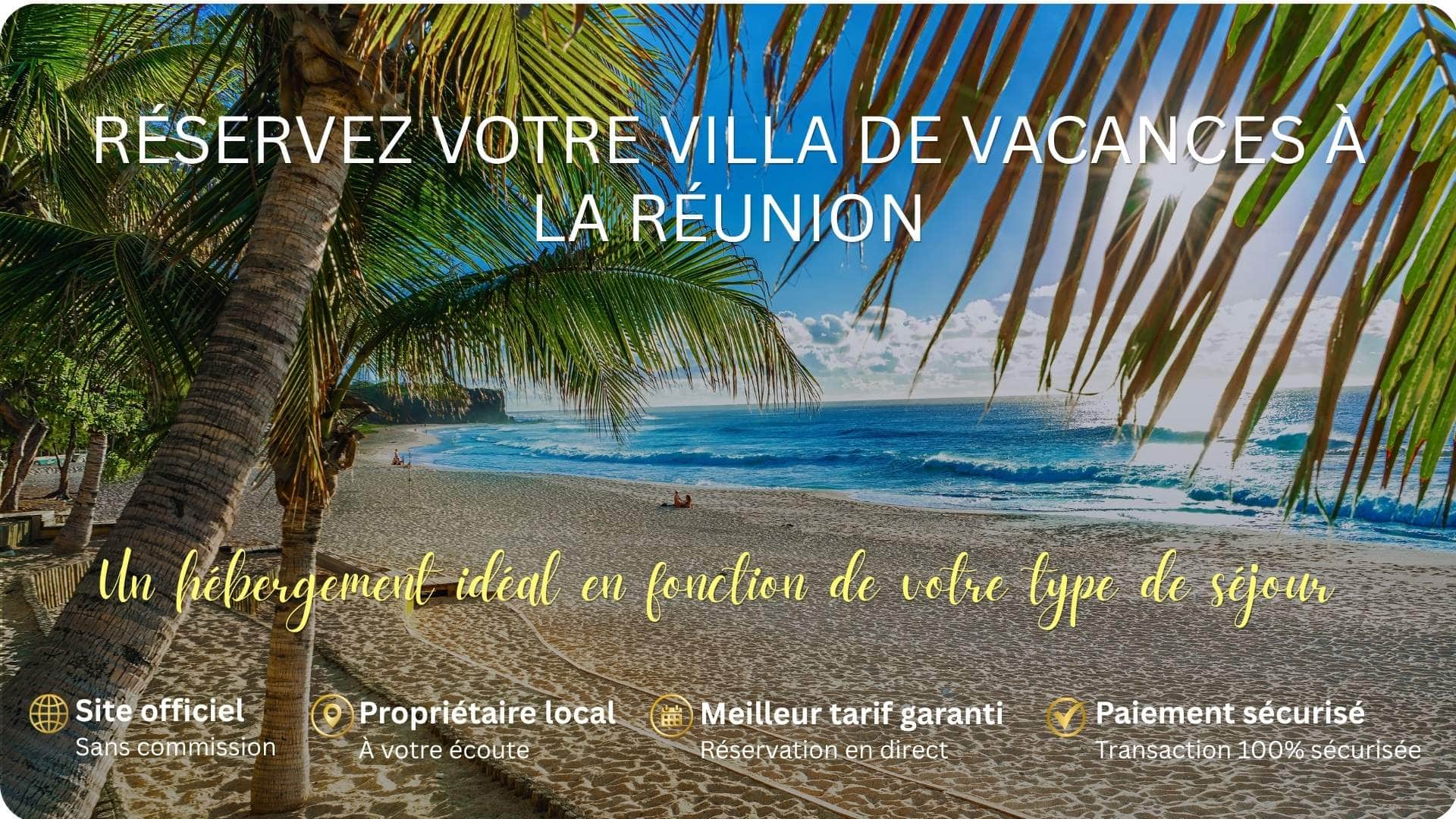 Réserver en direct une villa de vacances à La Réunion avec Les Villas Emmanuel