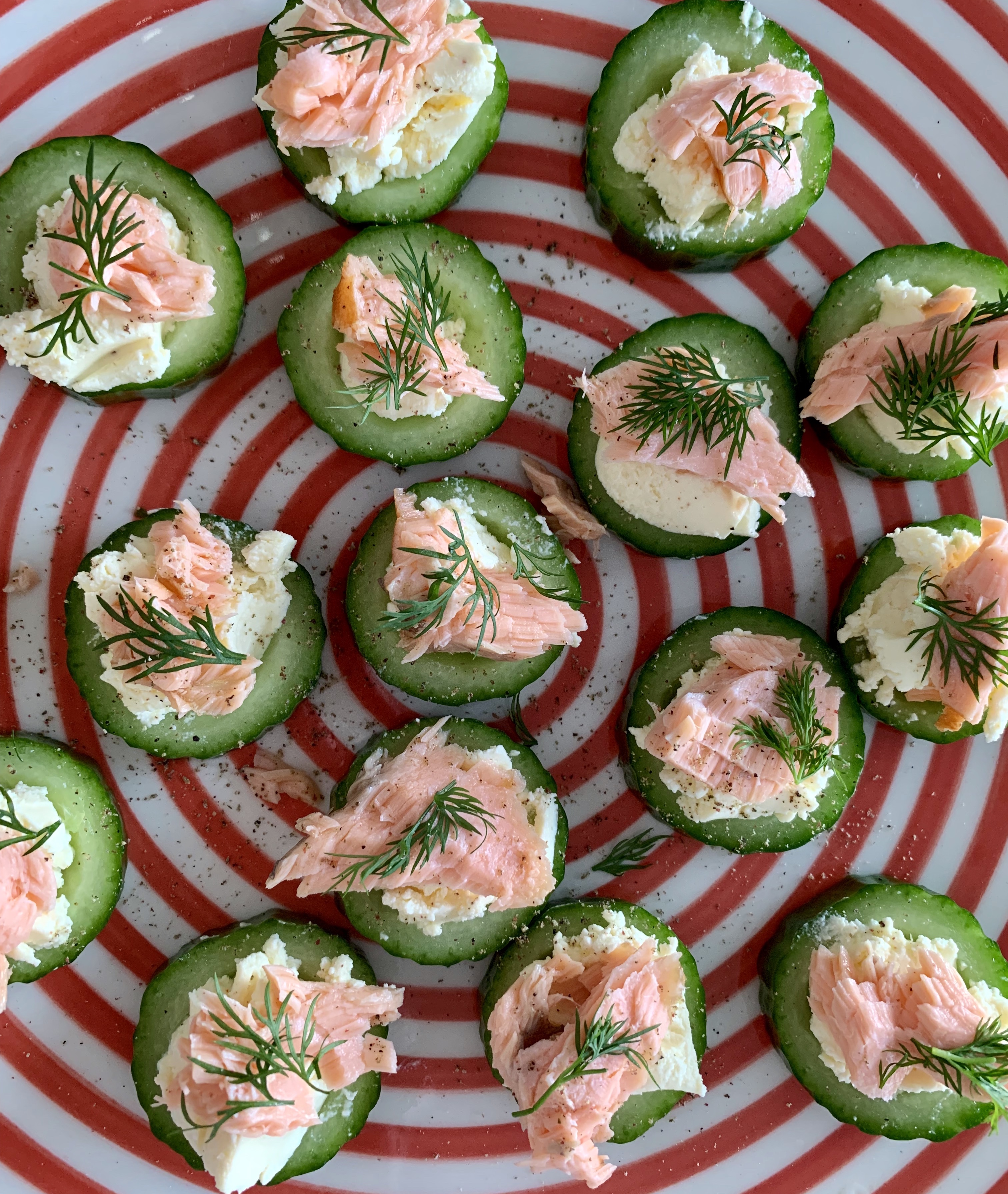 Fresh Homemade Canapés 