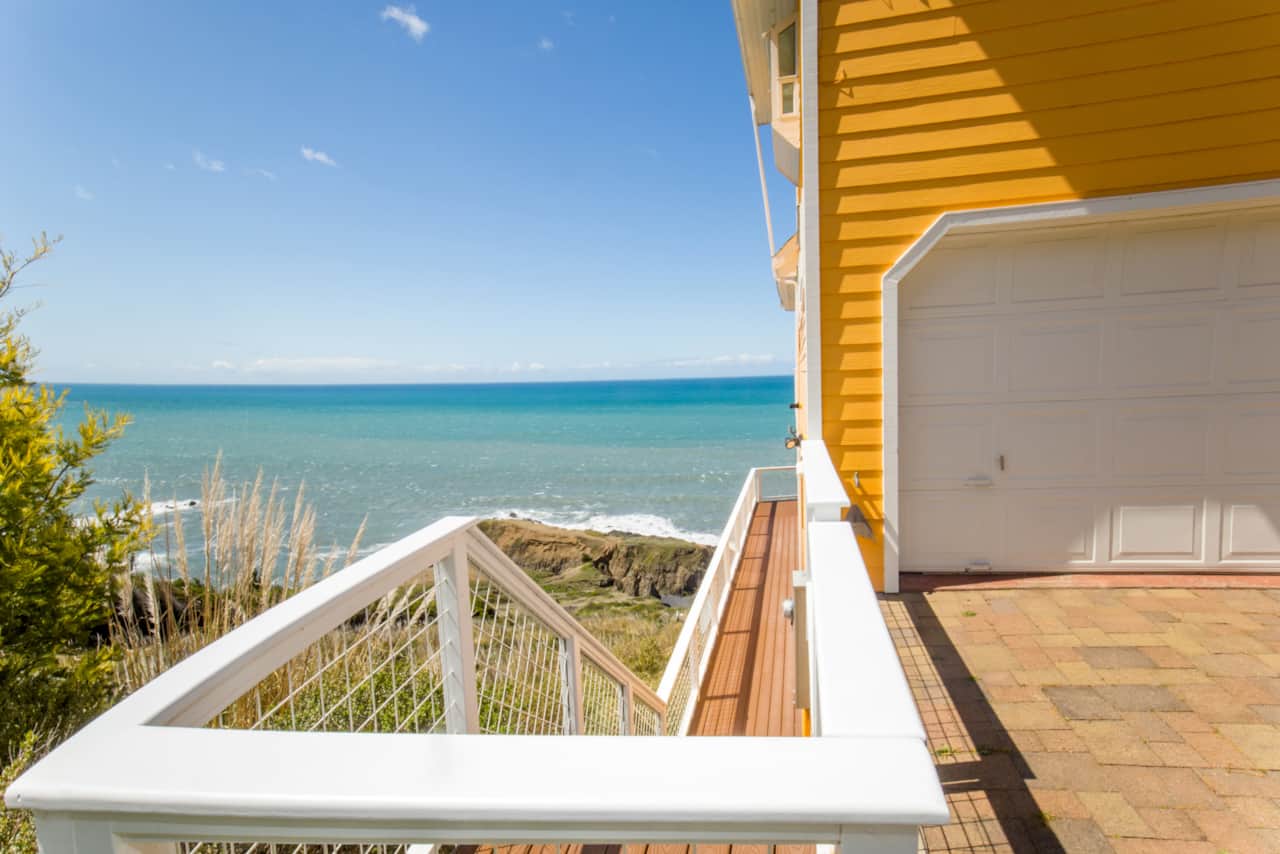 Walkway to. unit Amazing Shelter Cove