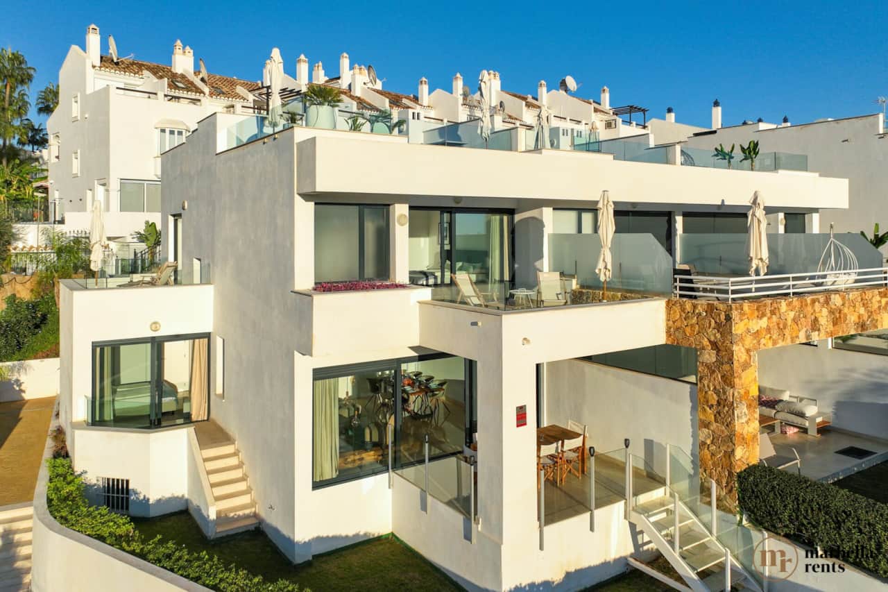 Modern design villa.