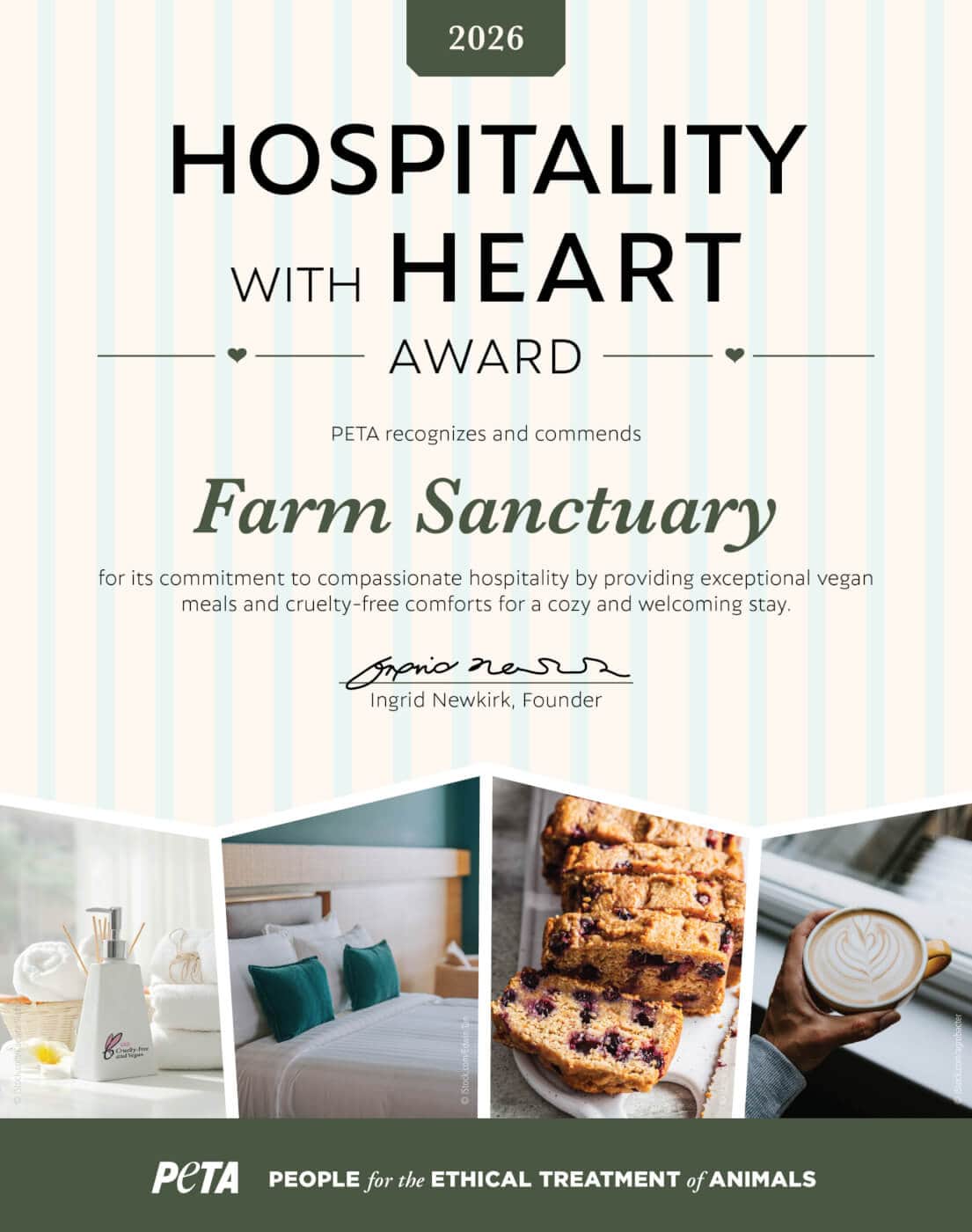 PETA Hospitality Award