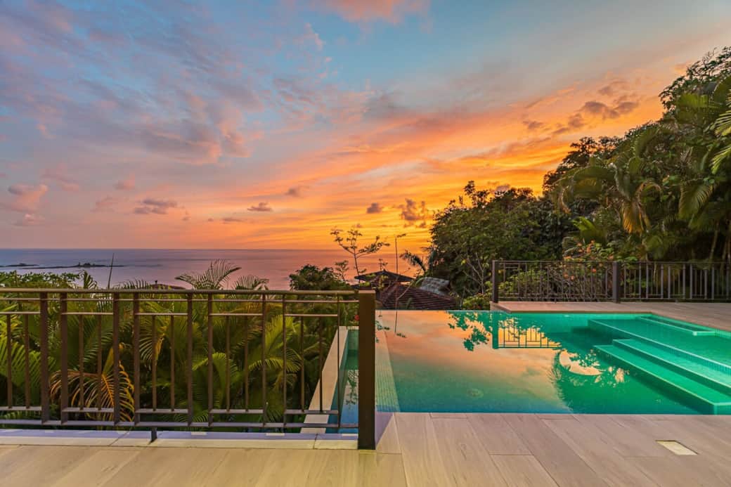 Infinity pool with breathtaking, uninterrupted ocean views.