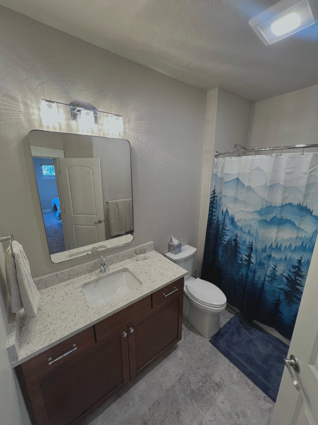 Running Eagle’s Rest Bathroom
