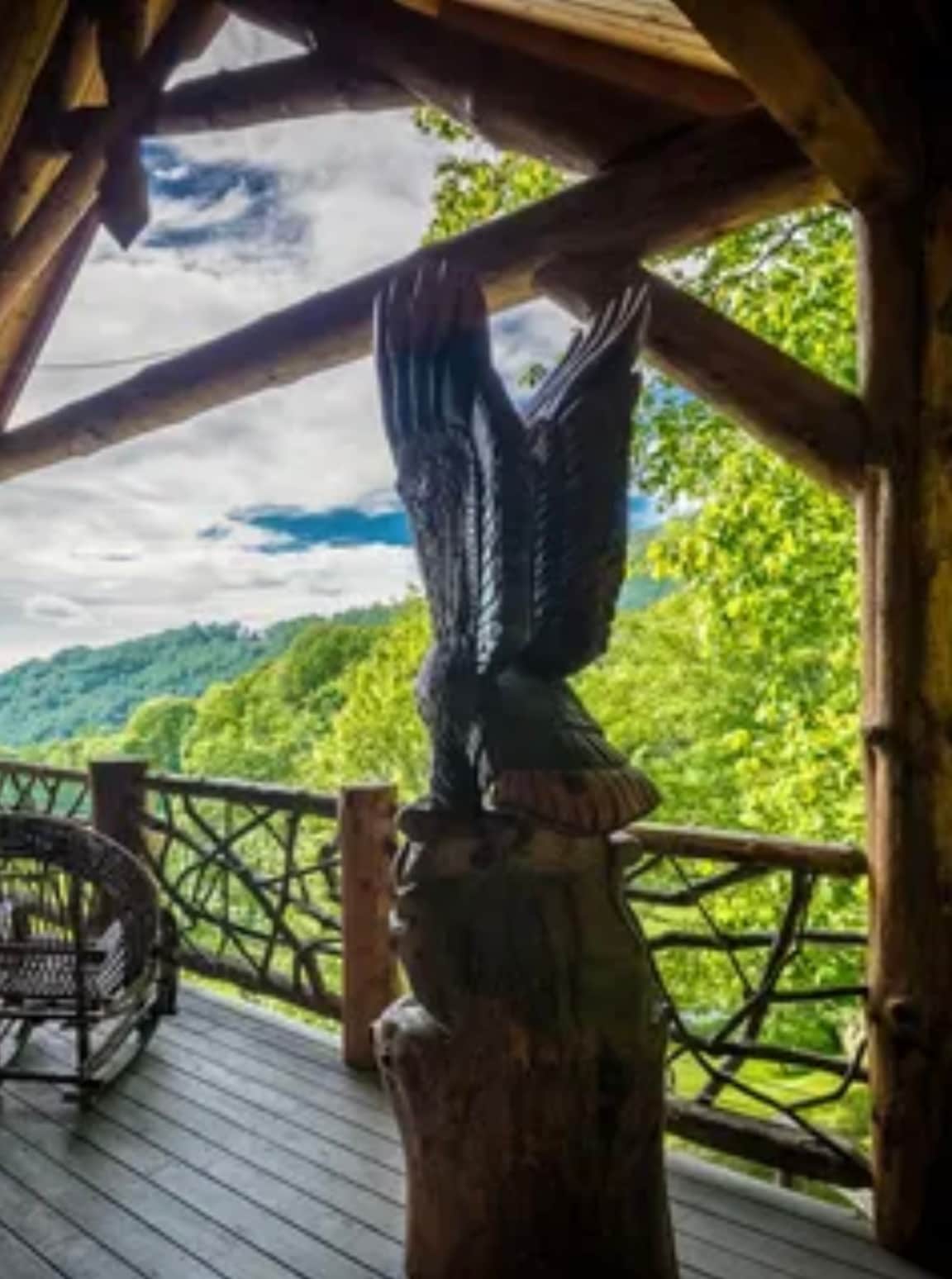 TreeHouse Porch View