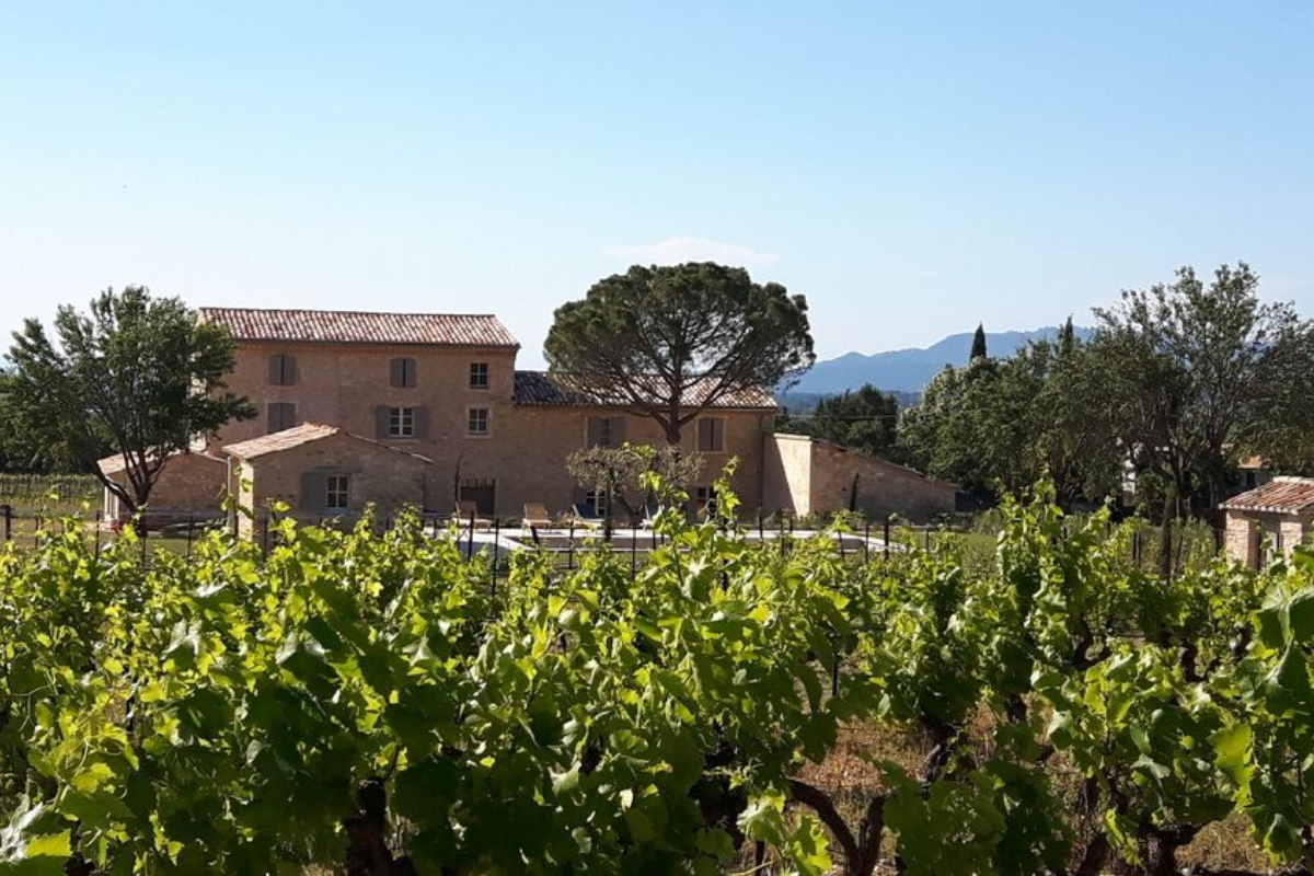 Villa de luxe avec vue sur le Luberon en Provence