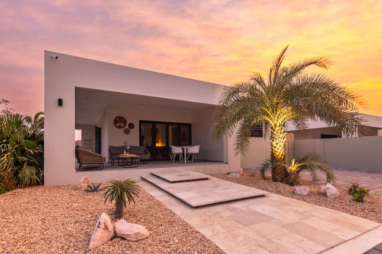 Sunset entrance