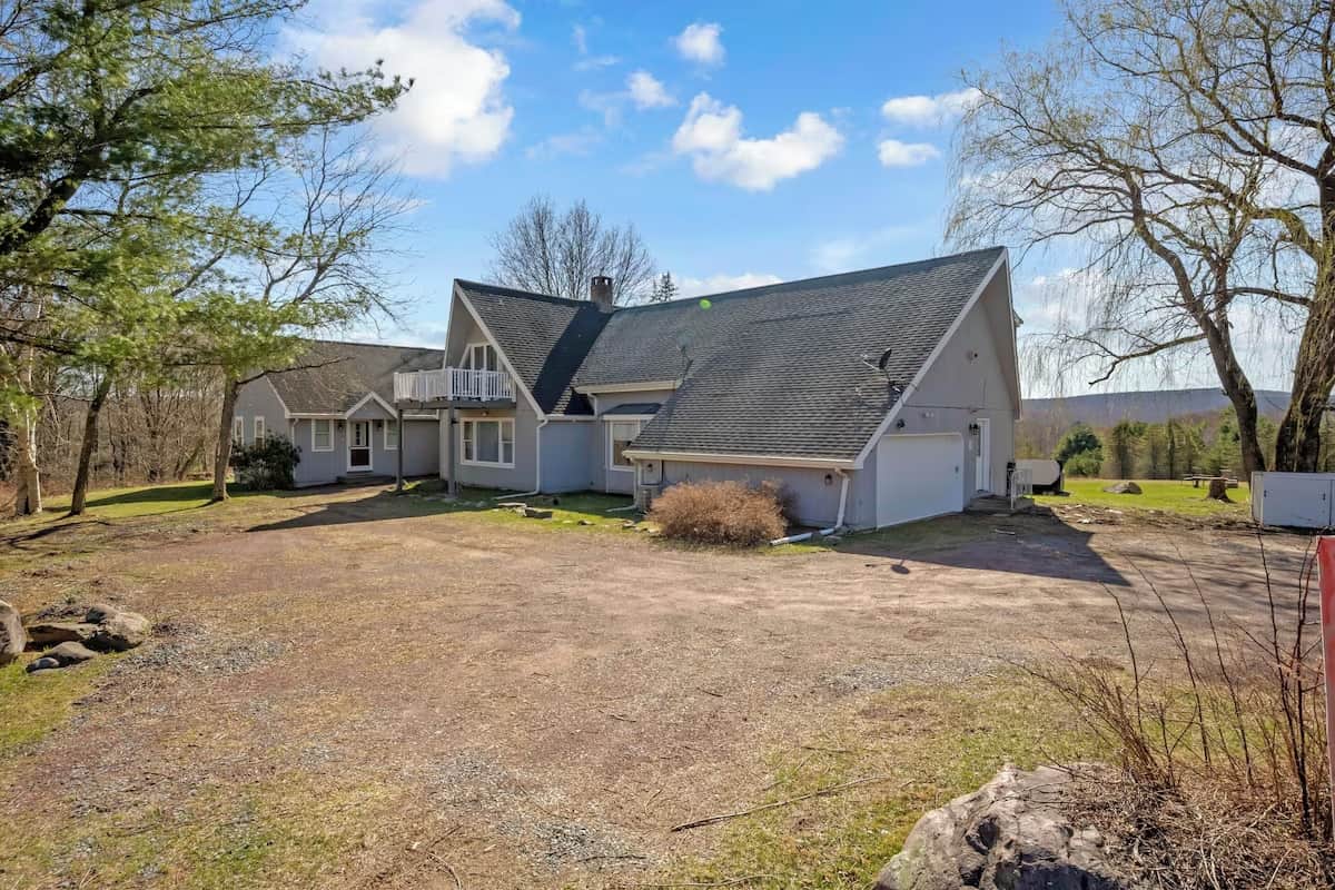 front of the house & parking