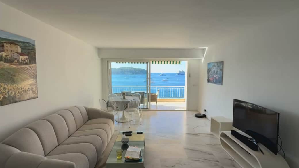 Open plan living room