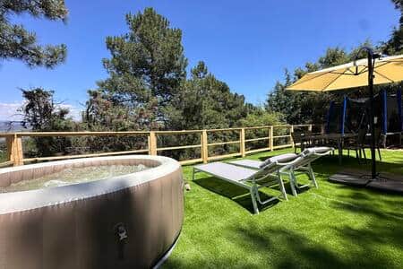 Cabaña ecológica con jacuzzi — foto 5