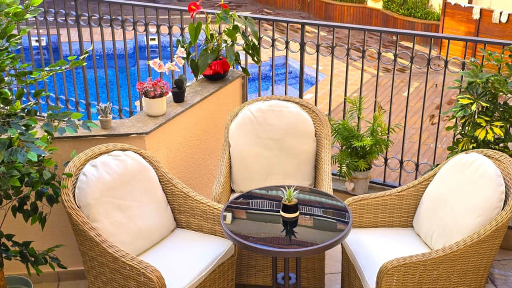 Terraza`piscina