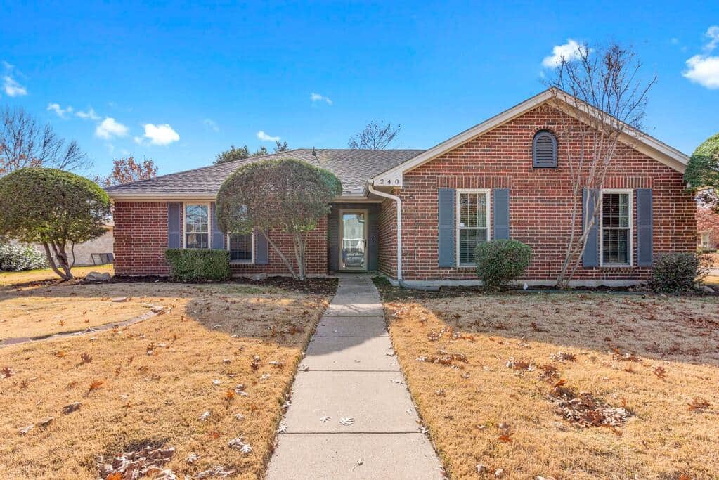 This single story Coppell Home is situated on a corner lot in a quiet neighborhood. This single story Coppell Home is situated on a corner lot in a quiet neighborhood.
