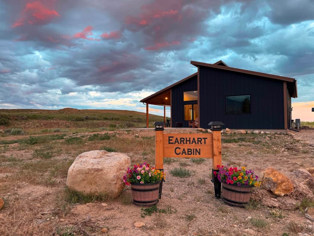 Earhart Cabin at Ever Sky Ranch