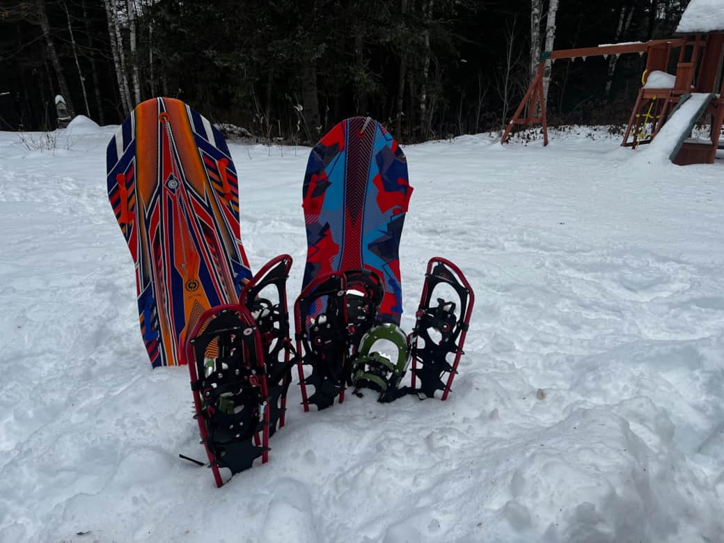 04 snowshoes and sleds