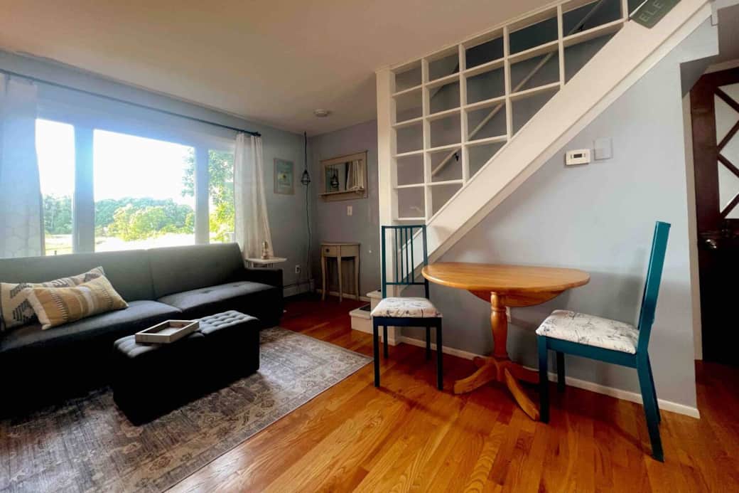 1st floor. Living and dining area