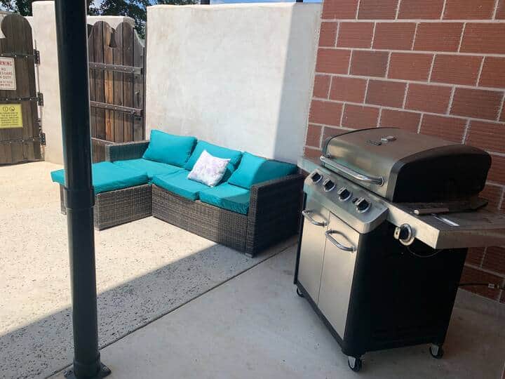 UNIT A GAS BBQ PATIO COUCH