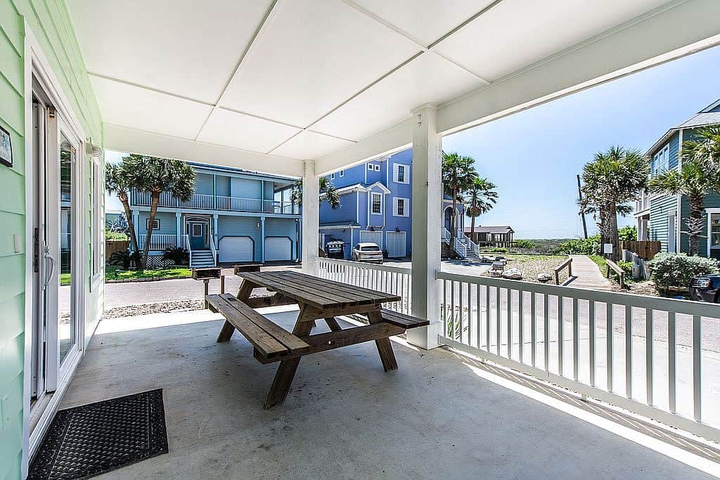 Floor 1 Porch - Beach Boardwalk directly in front of property. Floor 1 Porch - Beach Boardwalk directly in front of property.