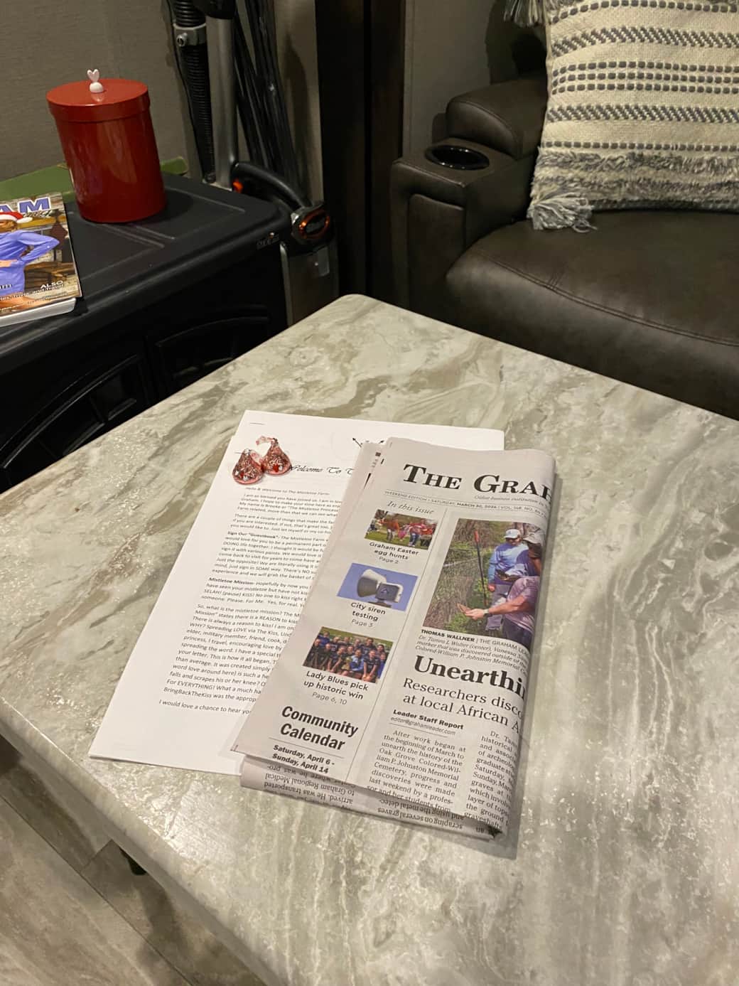 Enjoy your complimentary issue of The Graham Leader Enjoy your complimentary issue of The Graham Leader