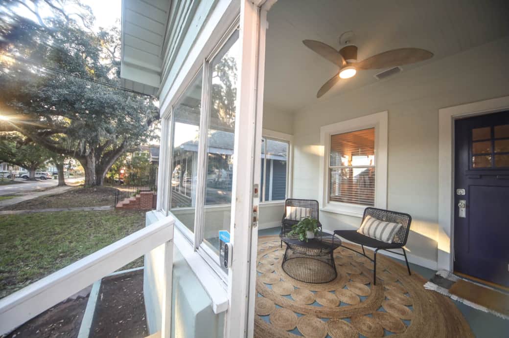 Front patio