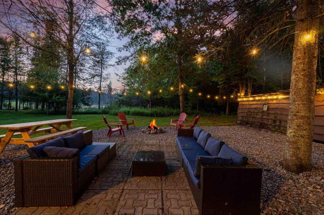 Back outside area 