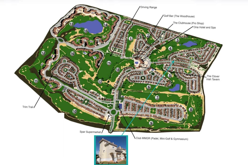 Map of the property location