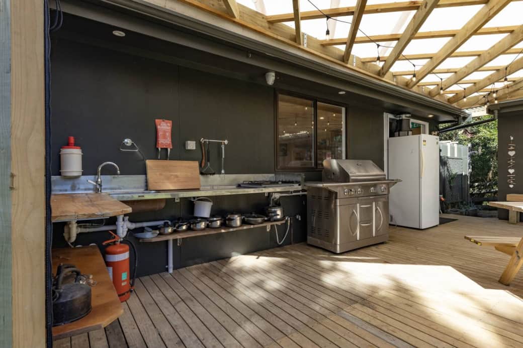 Outdoor kitchen