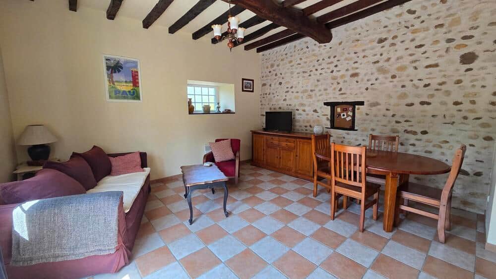 The living and dining area The living and dining area