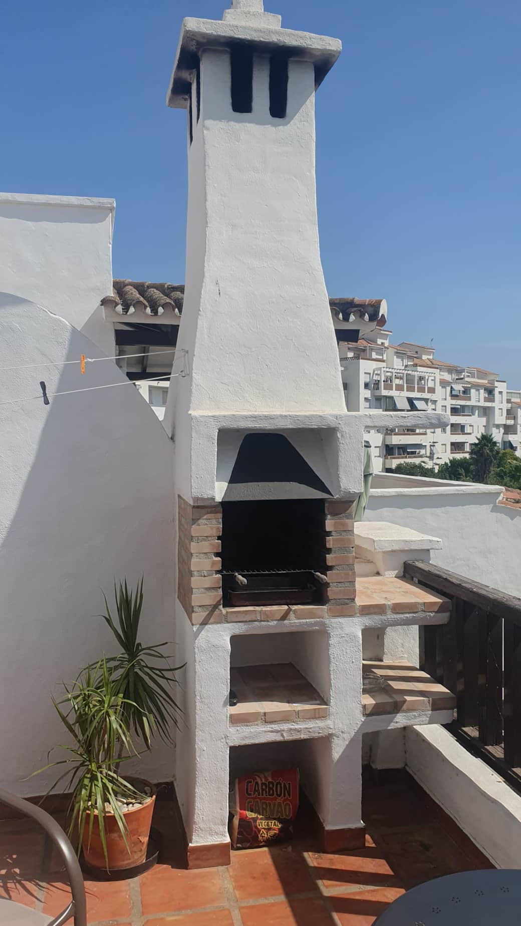 Barbacoa en la terraza Barbacoa en la terraza