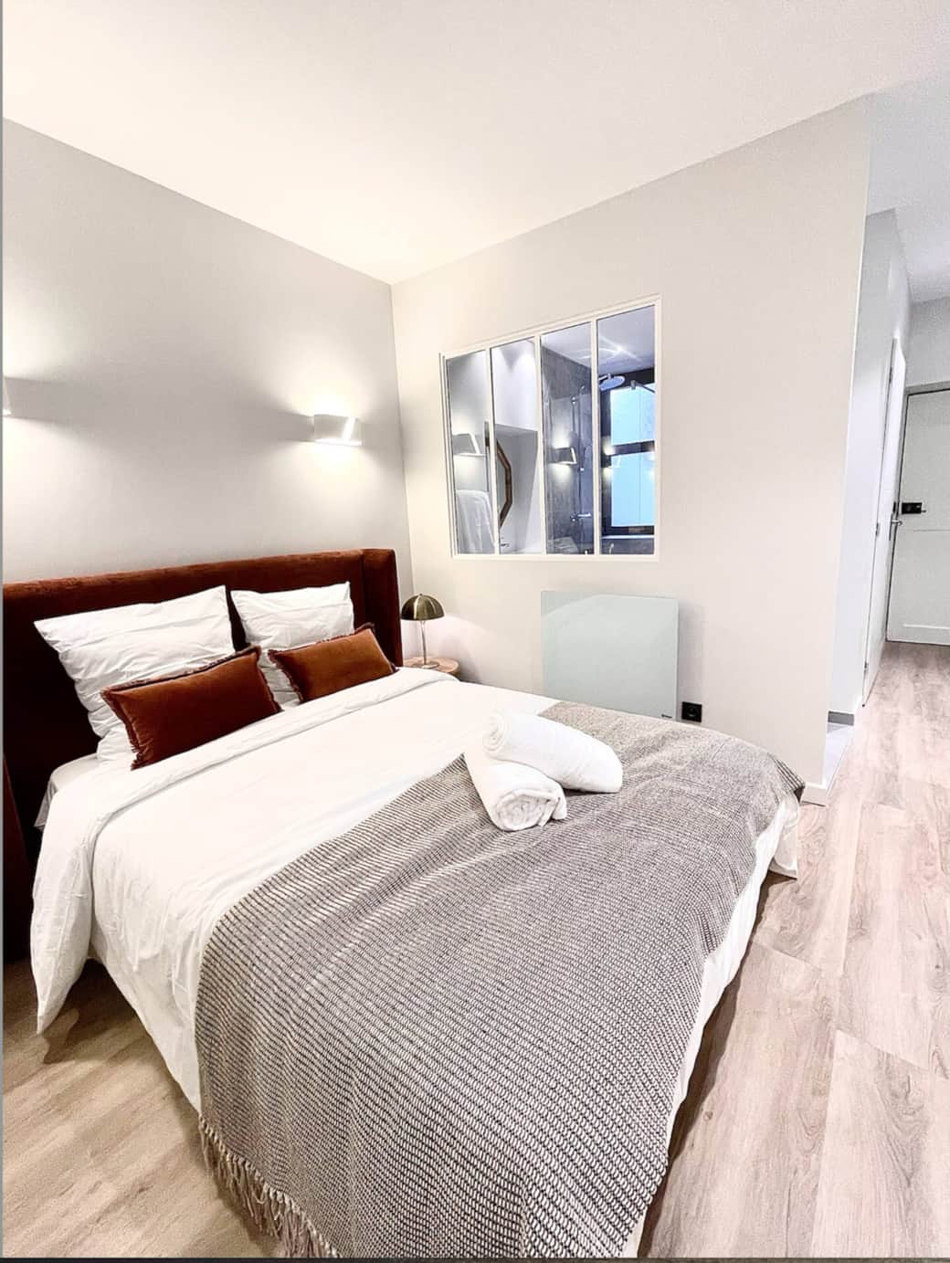 Chambre lit double