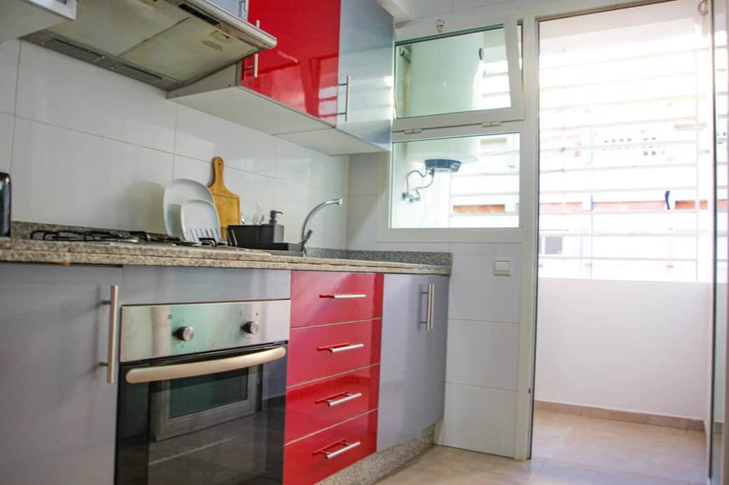 Unleash your cooking creativity in the fully equipped kitchen