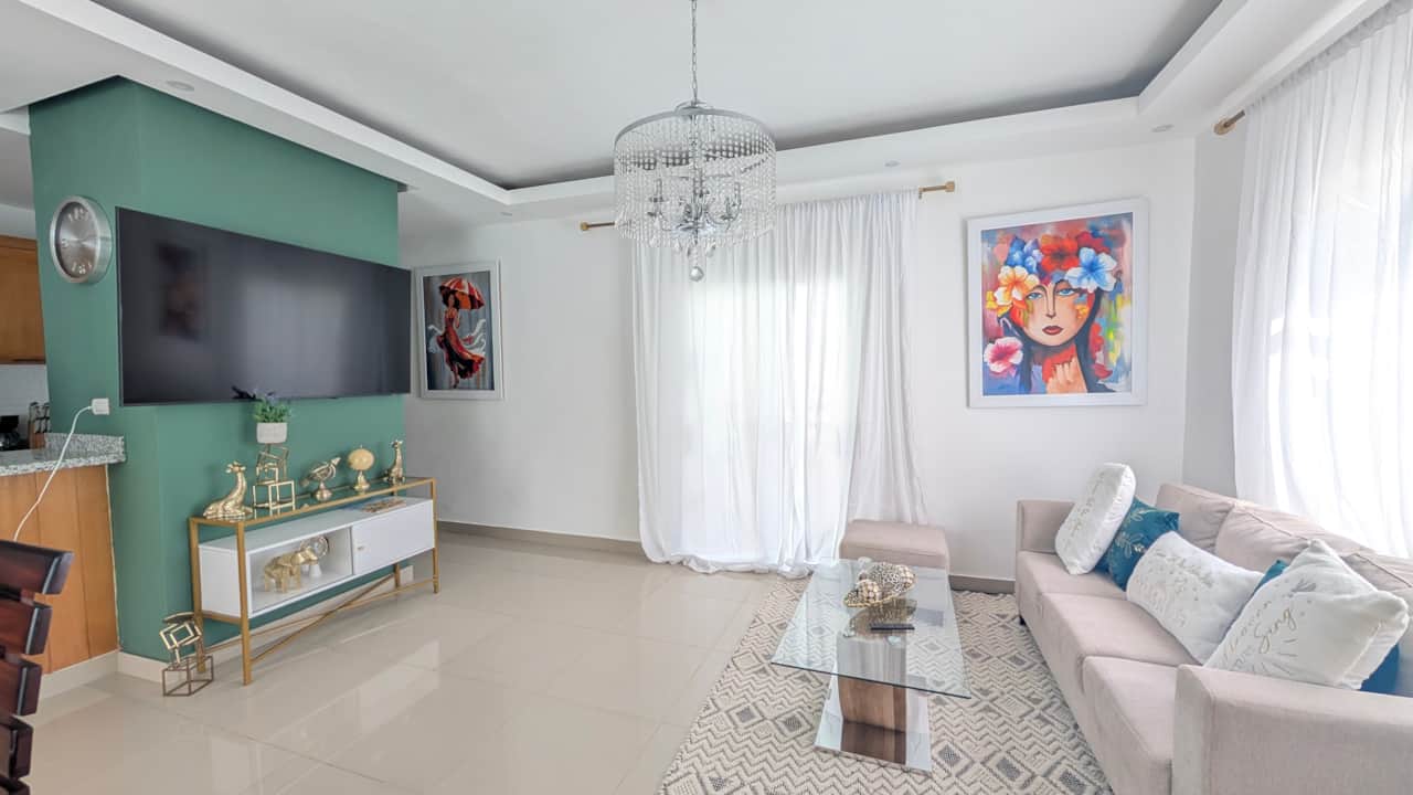 Cana Life Luxury | Dominican-Style Villa Living Room 