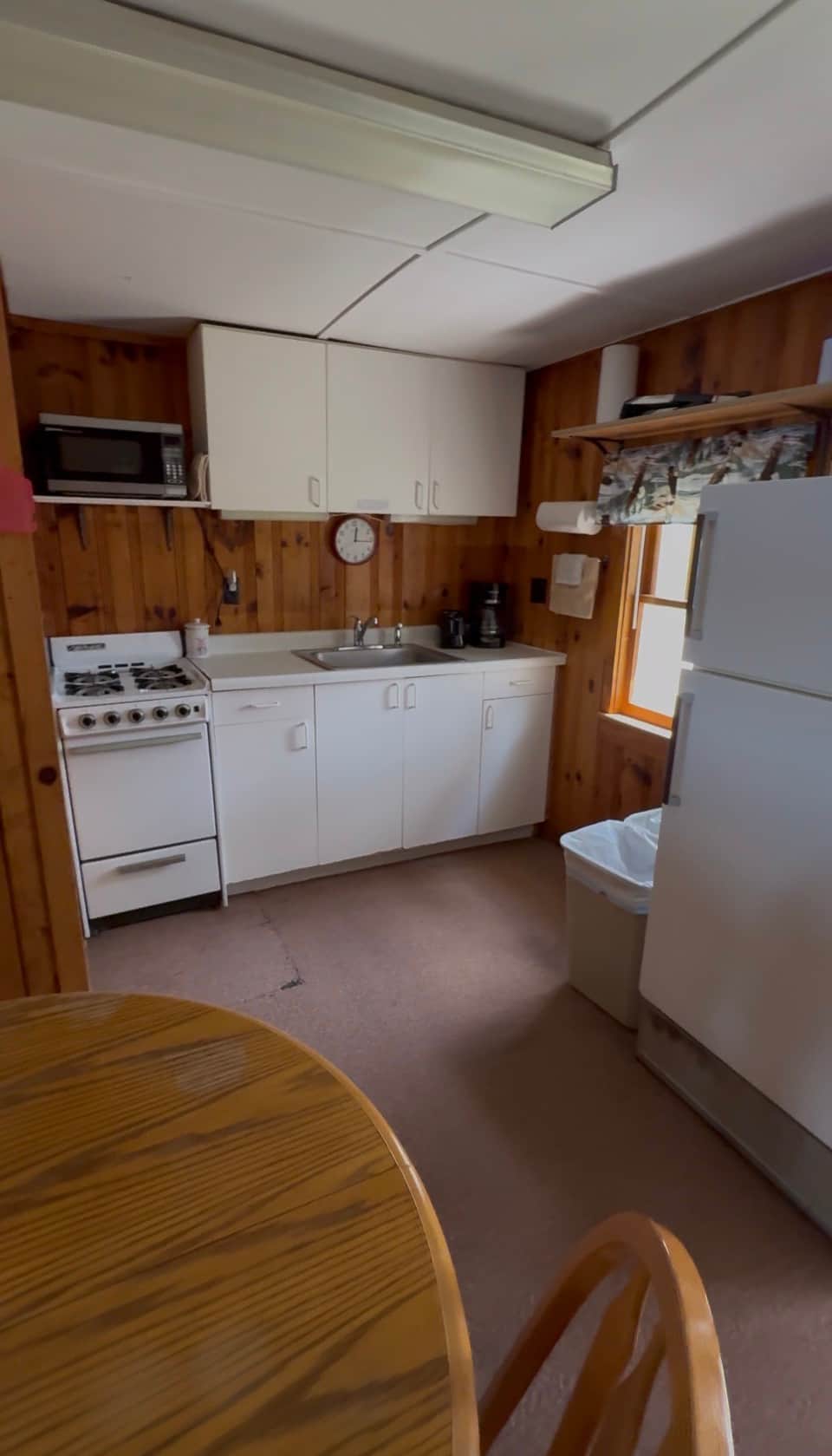 Cabin 1 kitchen