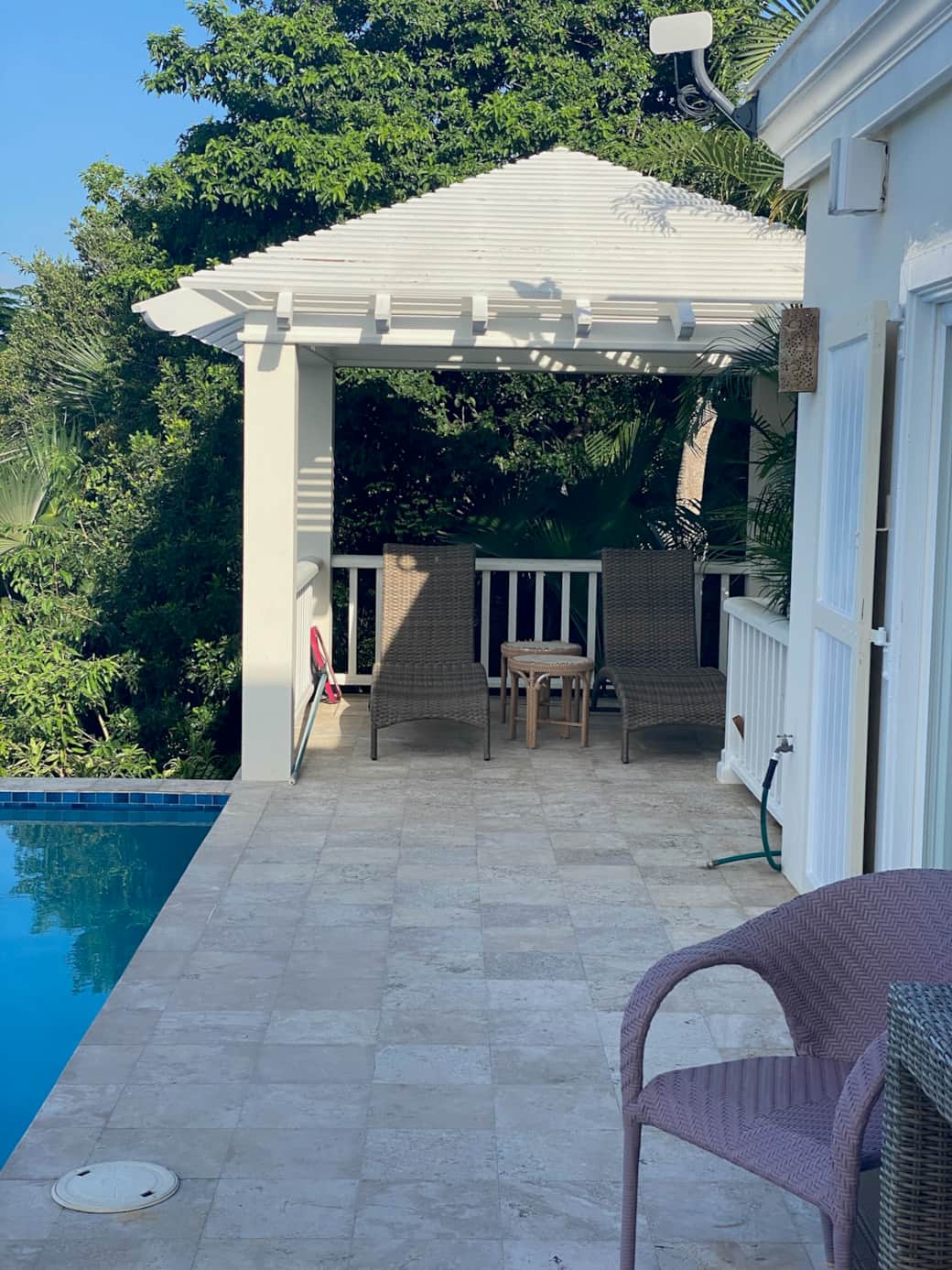 Entrance To Pool From Outside