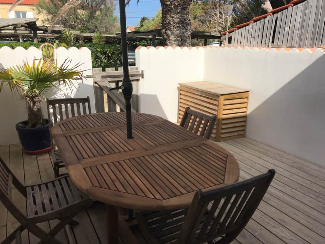 La terrasse privative La terrasse privative