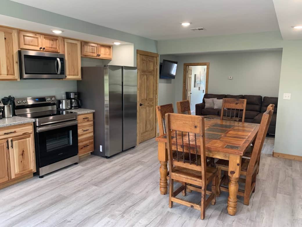Fully furnished kitchen