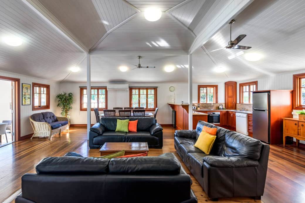 Upstairs living - Open plan