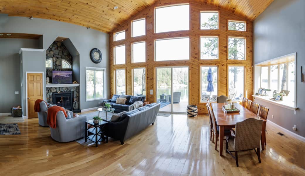 Great room on main level