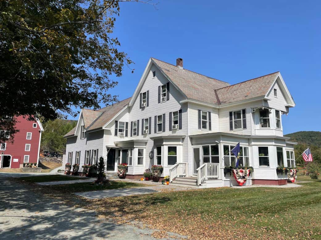 Ezra's Room is located in the Farmhouse at Robinson Farm, including shared spaces for all guests Ezra's Room is located in the Farmhouse at Robinson Farm, including shared spaces for all guests